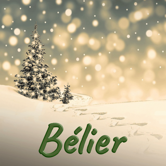 Bélier décembre 2023